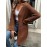 Plus Size, Plus-size fashionable solid openwork cardigan, casual long-sleeve crochet cardigan