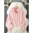 Plus Size - Women'S Ivory Yellow Loose-Fit Hooded Cardigan - Soft with Button Front, Chest Pockets & Ribbed Cuffs, Elegant Spring/Fall Layering Essential for Casual or Chic Outfits, Versatile Clothing, Classic Collar Design, Cozy Fabric