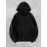 Women'S Cozy Fleece-Lined Zip-Up Hoodie with Elephant Print - Casual Black Pullover with Front Pocket, Long Sleeves, and Ribbed Cuffs, Perfect for Fall & Winter, Autumn Winter Apparel | Playful Print Hoodie | Texture